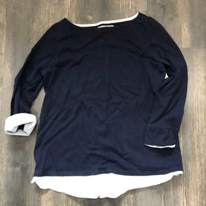 Loft-Maternity Knit Blouse